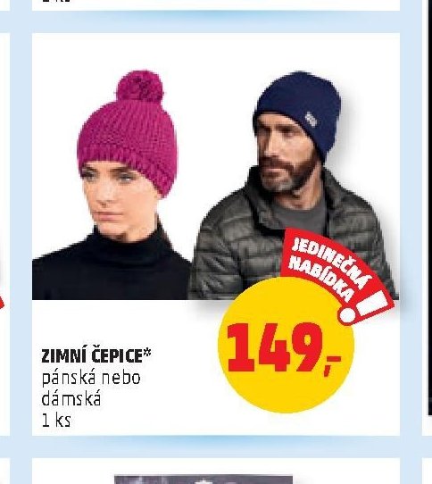 ZIMNÍ ČEPICE*