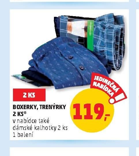 BOXERKY, TRENÝRKY 2 KS*