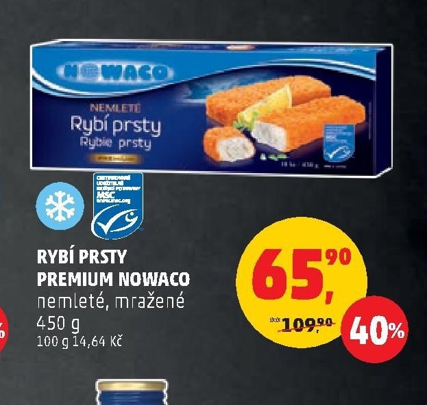 Rybí prsty Premium Nowaco 450 g
