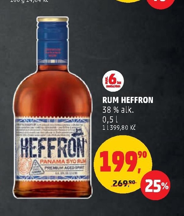 Rum Heffron 0,5 l