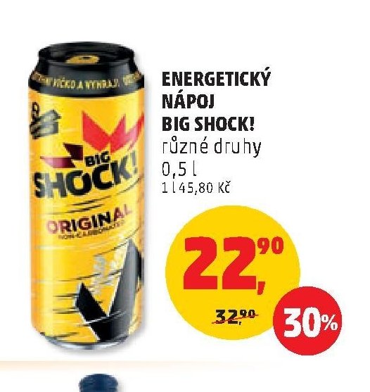 Energetický nápoj Big Shock!