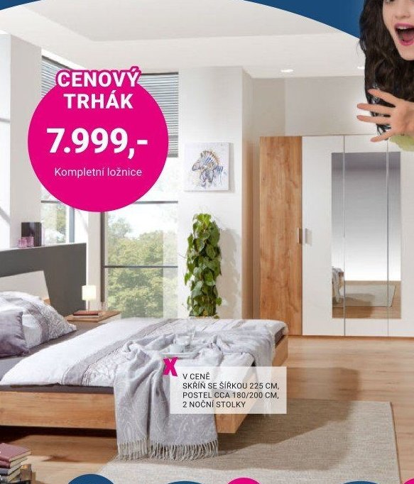 Kompletní ložnice KATRIN