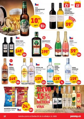 akční leták Penny Market 29.10.2020-4.11.2020