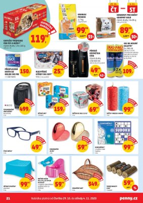 akční leták Penny Market 29.10.2020-4.11.2020