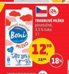 Trvanlivé mléko
