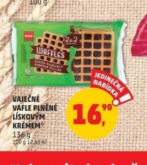 VAJEČNÉ VAFLE PLNĚNÉ LÍSKOVÝM KRÉMEM