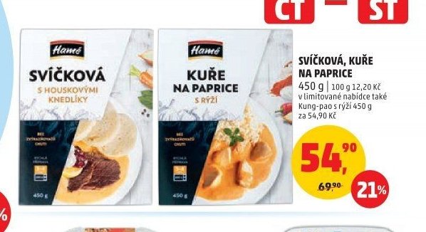 SVÍČKOVÁ, KUŘE NA PAPRICE