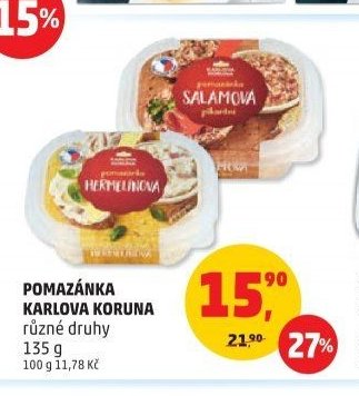 POMAZÁNKA KARLOVA KORUNA
