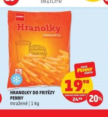 HRANOLKY DO FRITÉZY PENNY