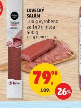 Lovecký salám Řezníkův talíř