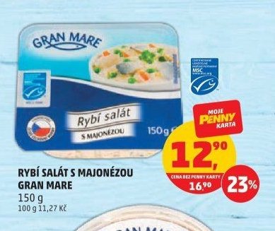 Rybí salát s majonézou Gran Mare