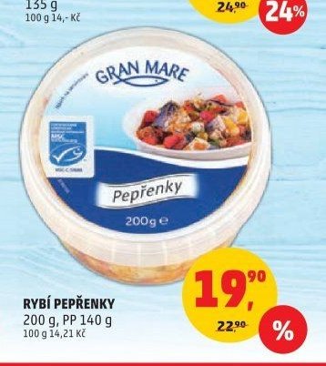 Rybí pepřenky Gran Mare