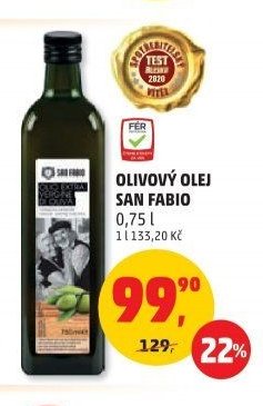 OLIVOVÝ OLEJ SAN FABIO 0,75 l