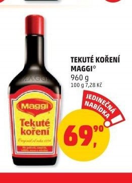 TEKUTÉ KOŘENÍ MAGGI 960 g