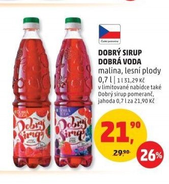Dobrý sirup Dobrá voda