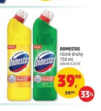 DOMESTOS různé druhy 750 ml