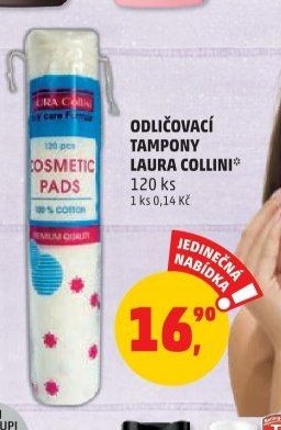 ODLIČOVACÍ TAMPONY LAURA COLLINI