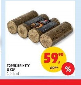 TOPNÉ BRIKETY 8 KG