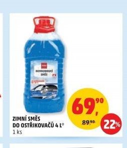 ZIMNÍ SMĚS DO OSTŘIKOVAČŮ 4 L