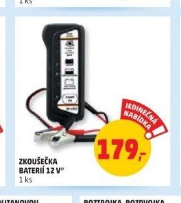 ZKOUŠEČKA BATERIÍ 12 V