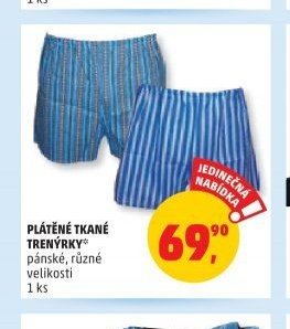 PLÁTĚNÉ TKANÉ TRENÝRKY