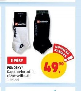PONOŽKY 3 PÁRY