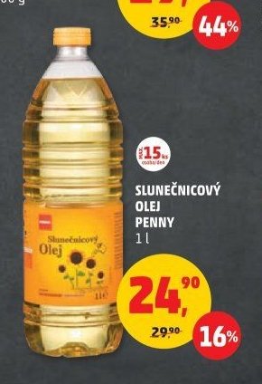 Slunečnicový olej Penny