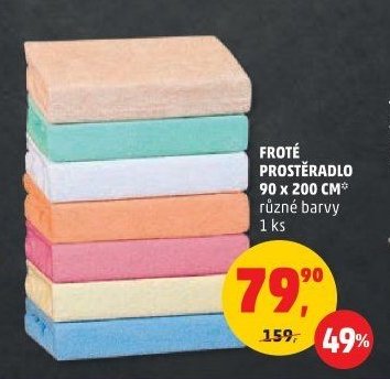 Froté prostěradlo