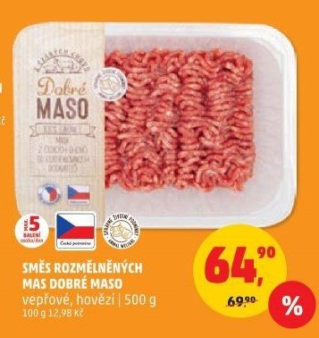 Směs rozmletých mas Dobré maso
