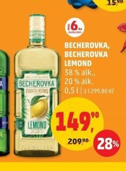 Becherovka Lemond