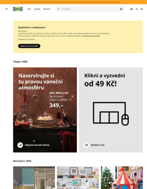 akční leták IKEA 28.10.2020-3.11.2020