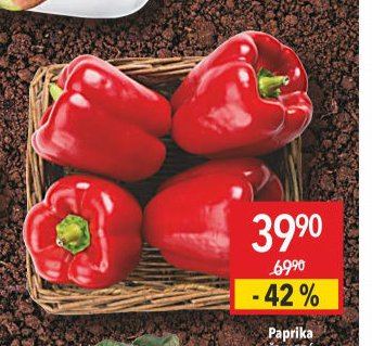 Paprika červená