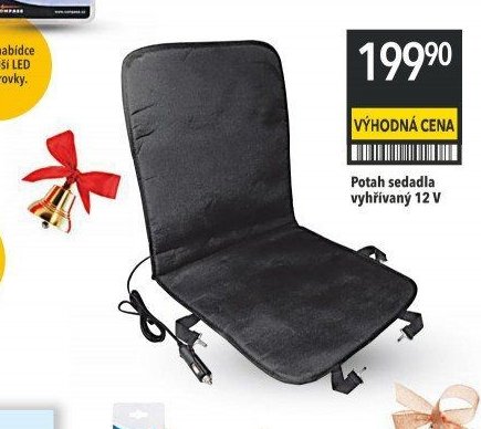 Potah sedadla vyhřívaný 12 V