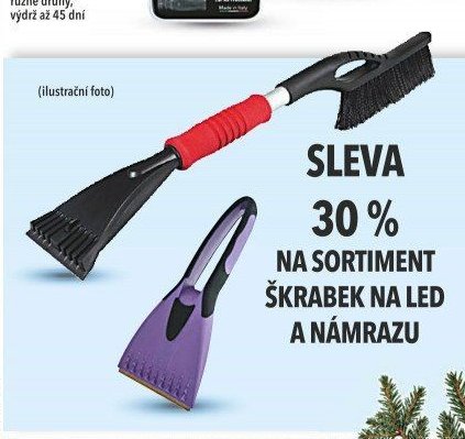 Škrabek na led a námrazu