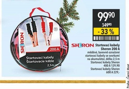 Startovací kabely Sheron 200 A