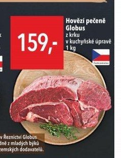Hovězí pečeně Globus
