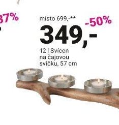Svícen na čajovou svíčku - Möbelix akcniletaky.com