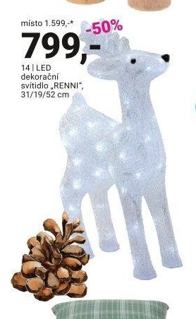 LED dekorační svítidlo RENNI - Möbelix akcniletaky.com