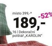 Dekorační polštář KAROLIN - Möbelix akcniletaky.com