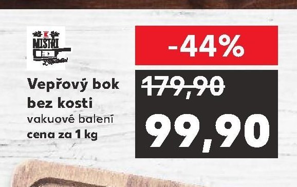 Vepřový bok bez kosti