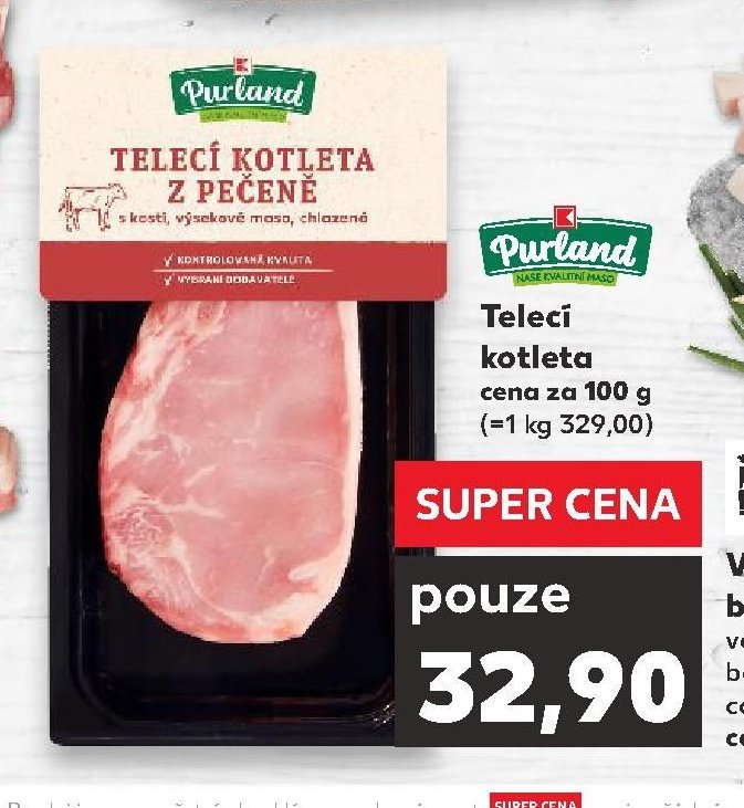 Telecí kotleta