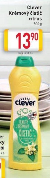 Clever Krémový čistič citrus