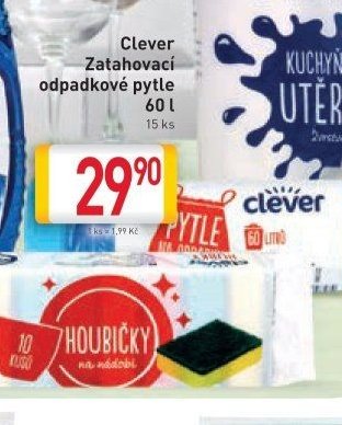 Clever Zatahovací odpadkové pytle