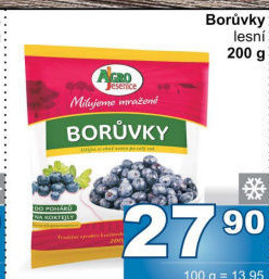 Borůvky mražené Agro Jesenice