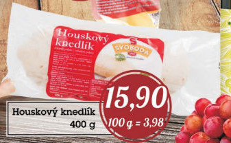 Knedlík houskový Svoboda Blučina