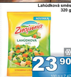 Zeleninová lahůdková směs mražená Znojmia