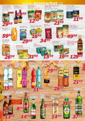 akční leták ESO MARKET 4.11.2020-15.11.2020
