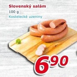 Salám slovenský točený Kostelecké uzeniny