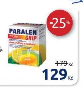 PARALEN GRIP horký nápoj citrón