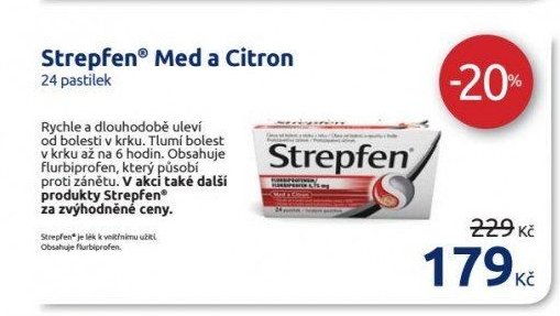 Strepfen Med a Citron